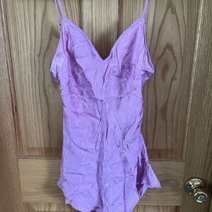 Victoria's Secret Lavender Satin Lingerie